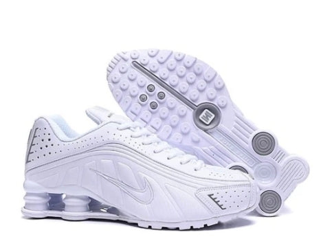 Nike Shox R4 White Metallic Sizes 6-10